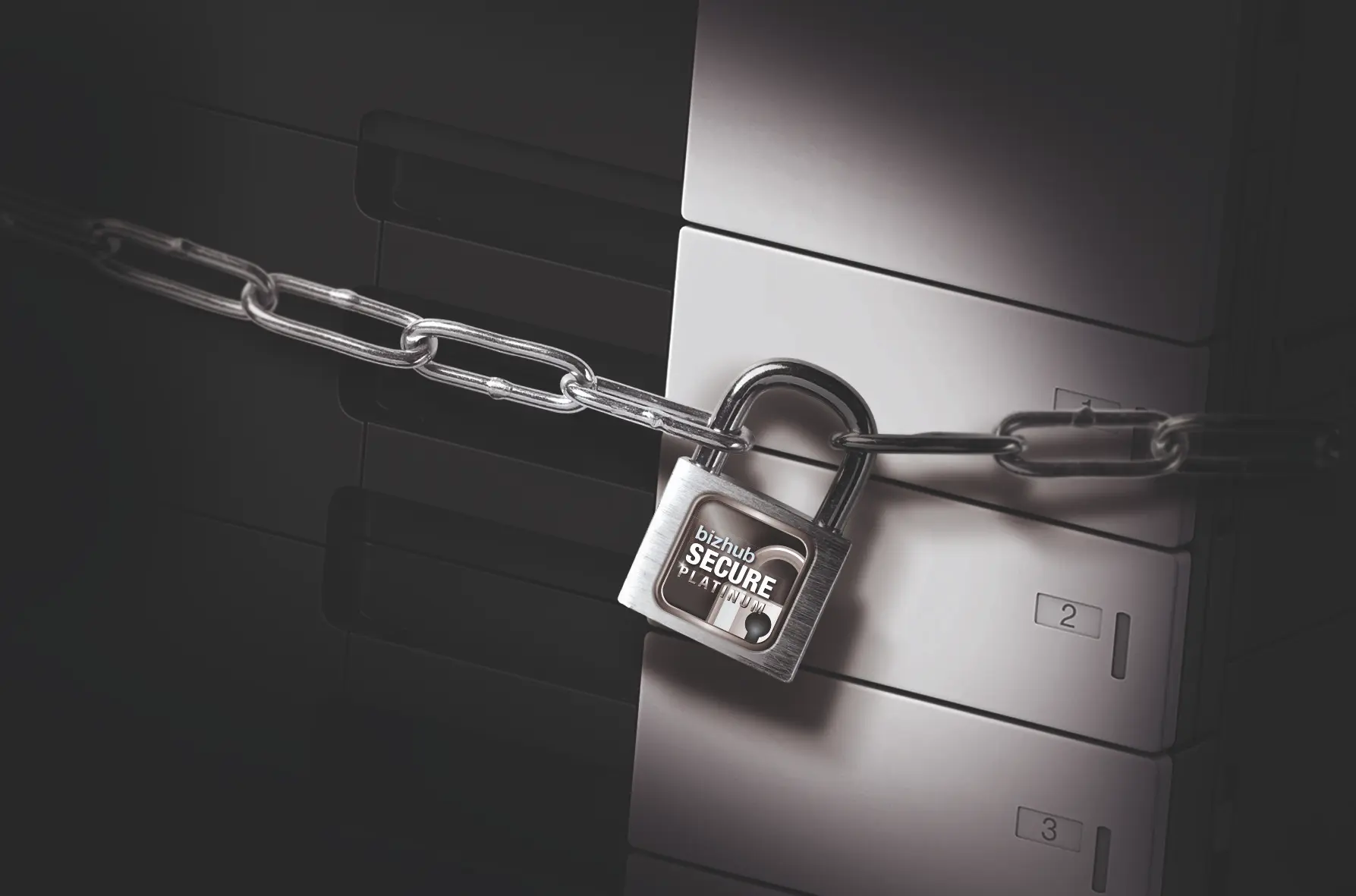 Využijte výhod inteligentních bezpečnostních služeb s bizhub SECURE Platinum